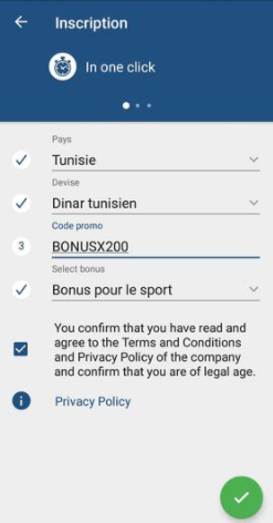 1xbet apk tunisie